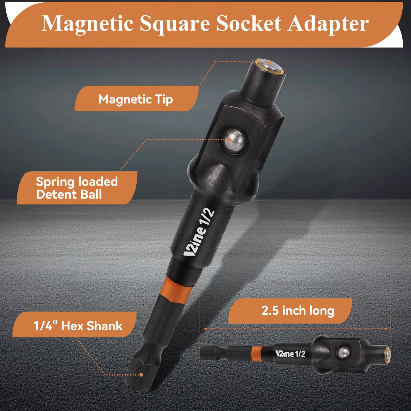 Magnetic Impact Driver Adapter Dewalt Impact Set - 3 Socket Adapters ...
