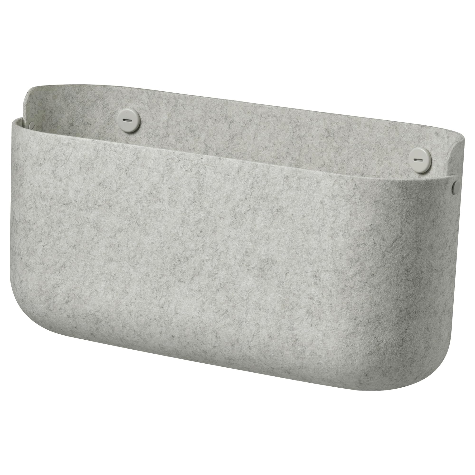 SKÅDIS Panier de rangement gris pour éliminer le désordre mural