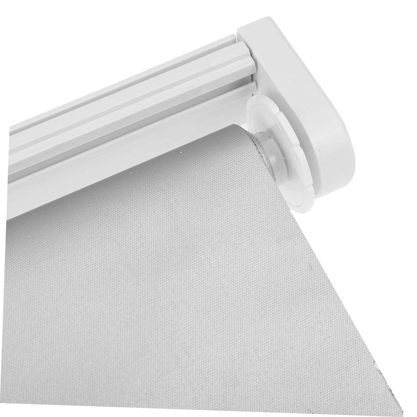 Garneck Tenda Rullo Oscurante senza Corda, Tenda Rullo Termica Isolante, Bianca, in Poliestere e Metallo, per Porte e Finestre, Controllo Luce, Casa Ufficio, Camera da Letto, e Animali