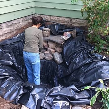 Amazon.co.jp: 人工池用防水シート 人工池用防水シート0.4mm厚