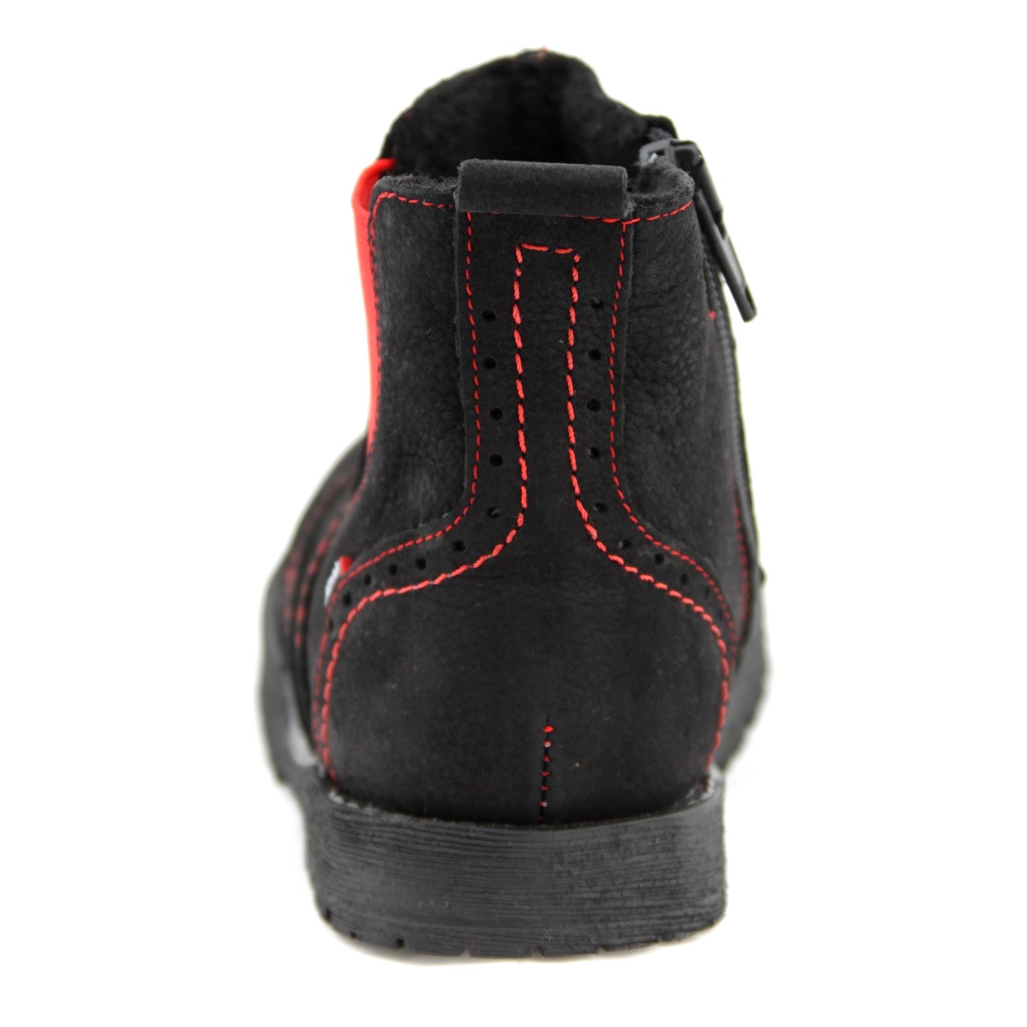 Buty niemowlęce buty dziecięce buty dziewczęce czarne buty model Emel 1967-10 ręcznie robione (22)