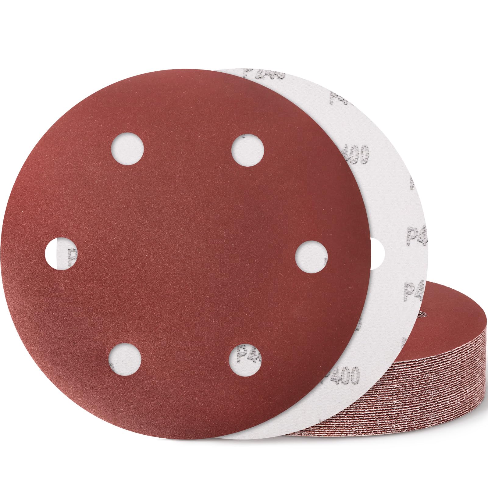 9" Drywall Sanding Discs - 60 Grit, 15 Pack -12