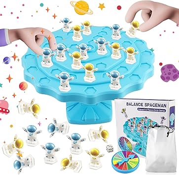 Astronaut Balance Game, Two-Player Balanced Tree Board Game, Desktop Game Classroom Halloween Christmas Prizes Gift for Boys Girls