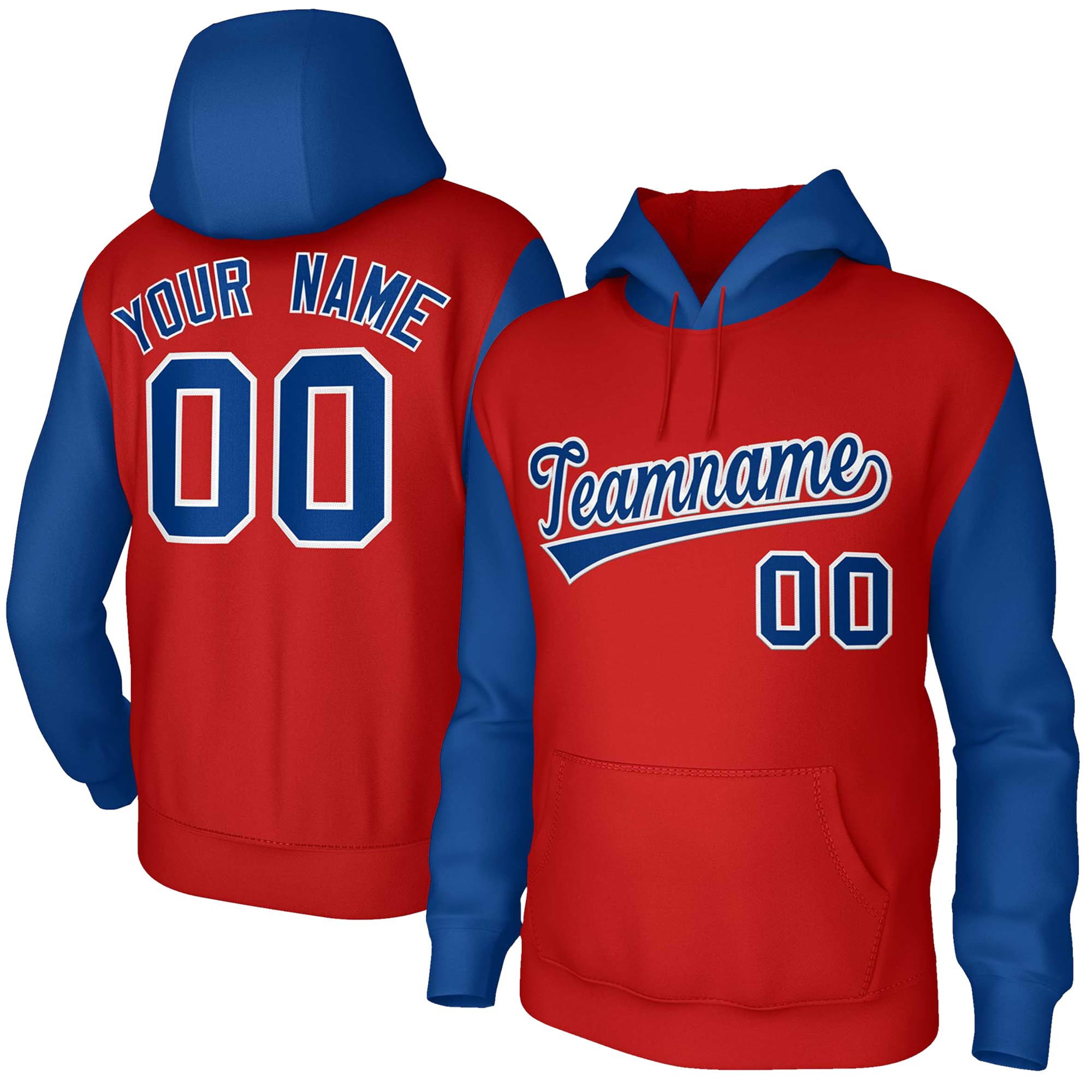 KXK Custom Sweatshirt for Men Pullover Hoodie Personalized Stitched Team Name Number