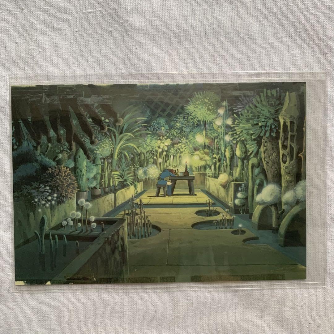 レイアウト展 図録 ポストカードセット　ジブリ　ナウシカ レイアウト展 図録 ポストカードセット ジブリ ナウシカ レイアウト展