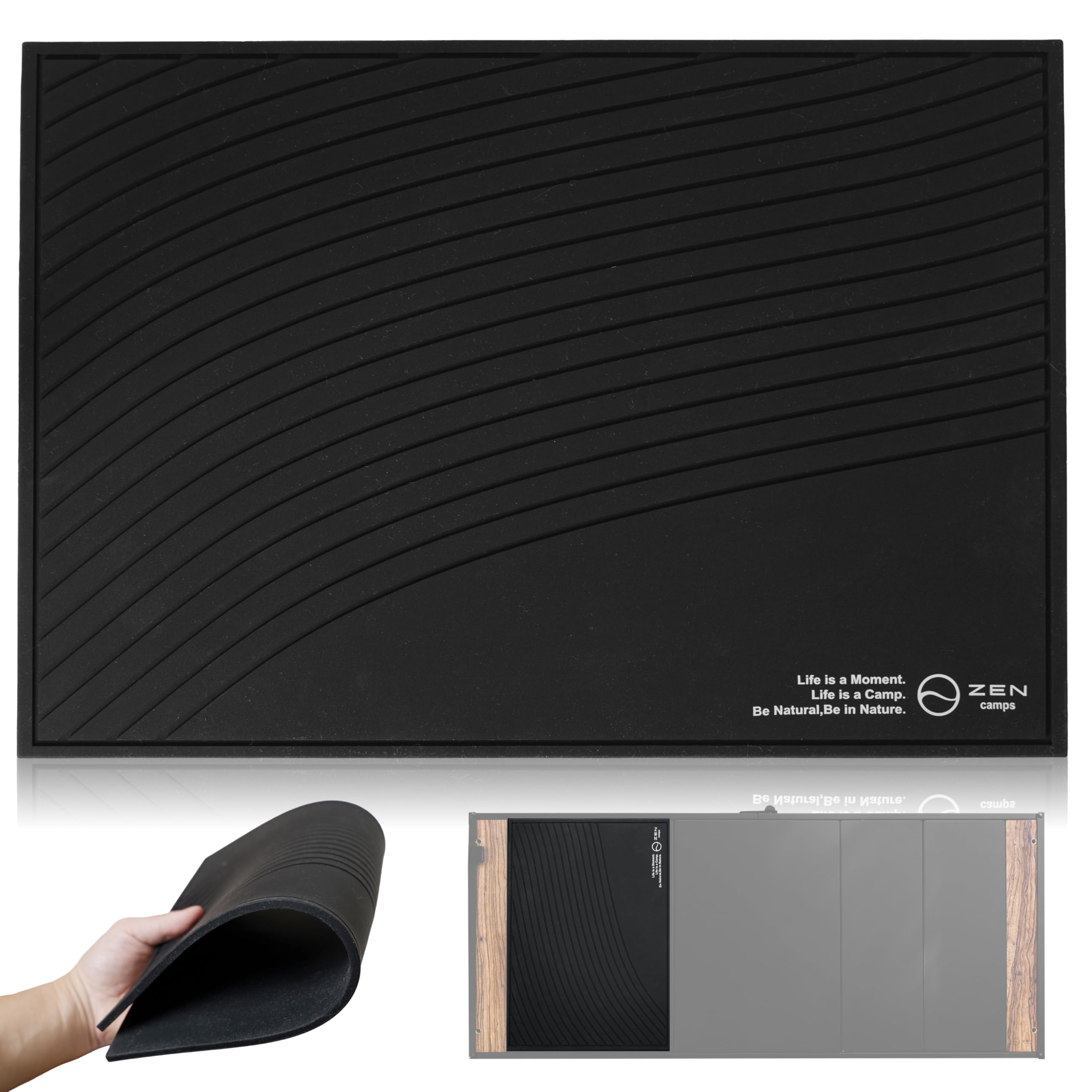 Amazon.co.jp: ZEN Camps ZEN HeatGrip Mat シリコンマット バーマット