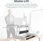 Height-Adjustable Standing Desk - VARIDESK Pro Plus 36 - Black