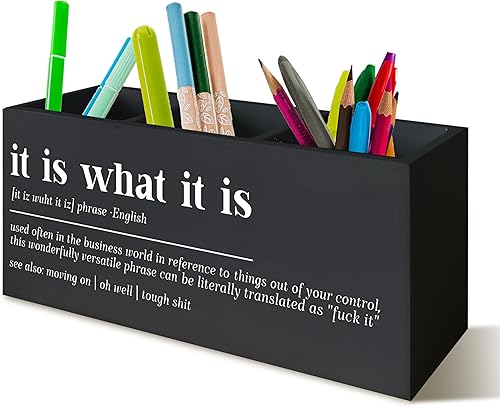 Miniatura 15 de Soporte Gracioso para Bolígrafos de Escritorio, Decoración de Recursos Humanos para Oficina, Regalos de Humor para Oficina para Colegas, Organizador