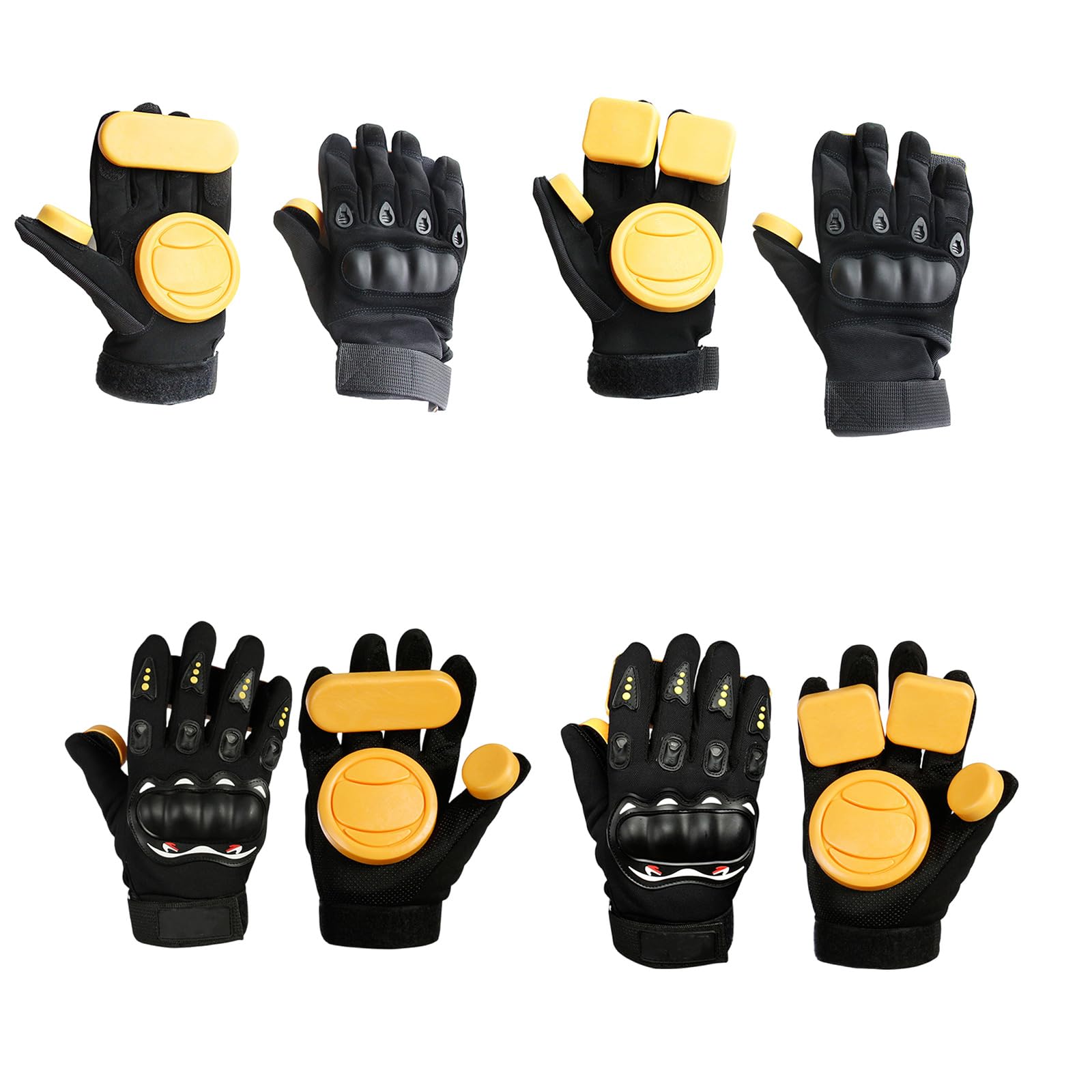 Longboards Gants de glisse pour skateboard Downhill Accessoires de protection Main Palm Slide