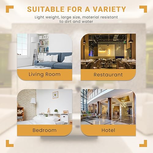 Miniatura 5 de Divisor de habitación, divisor de habitación de ratán hecho a mano, pantalla plegable de madera, separador de habitación, pantalla de división