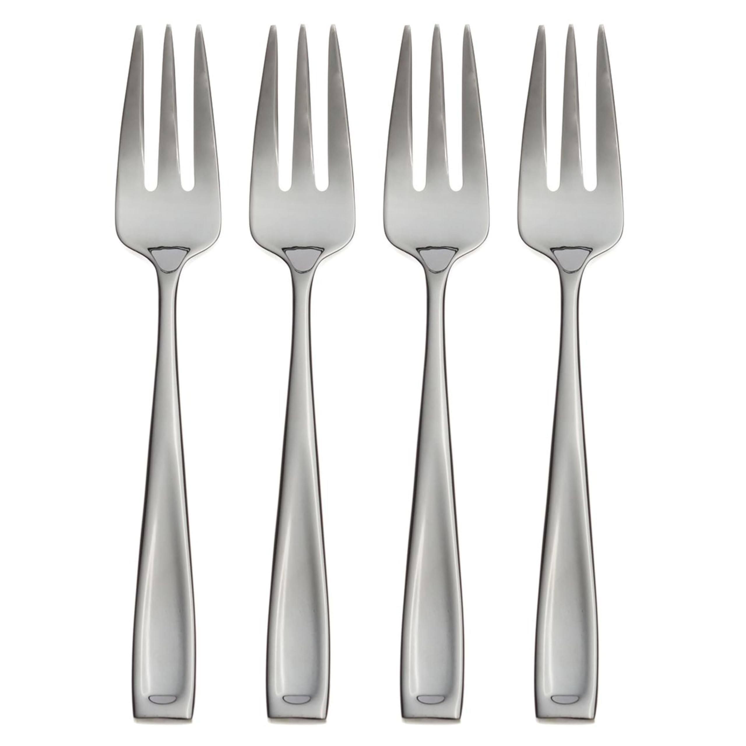 Oneida Moda Cocktail Forks Silverware Set for 4, Flatware