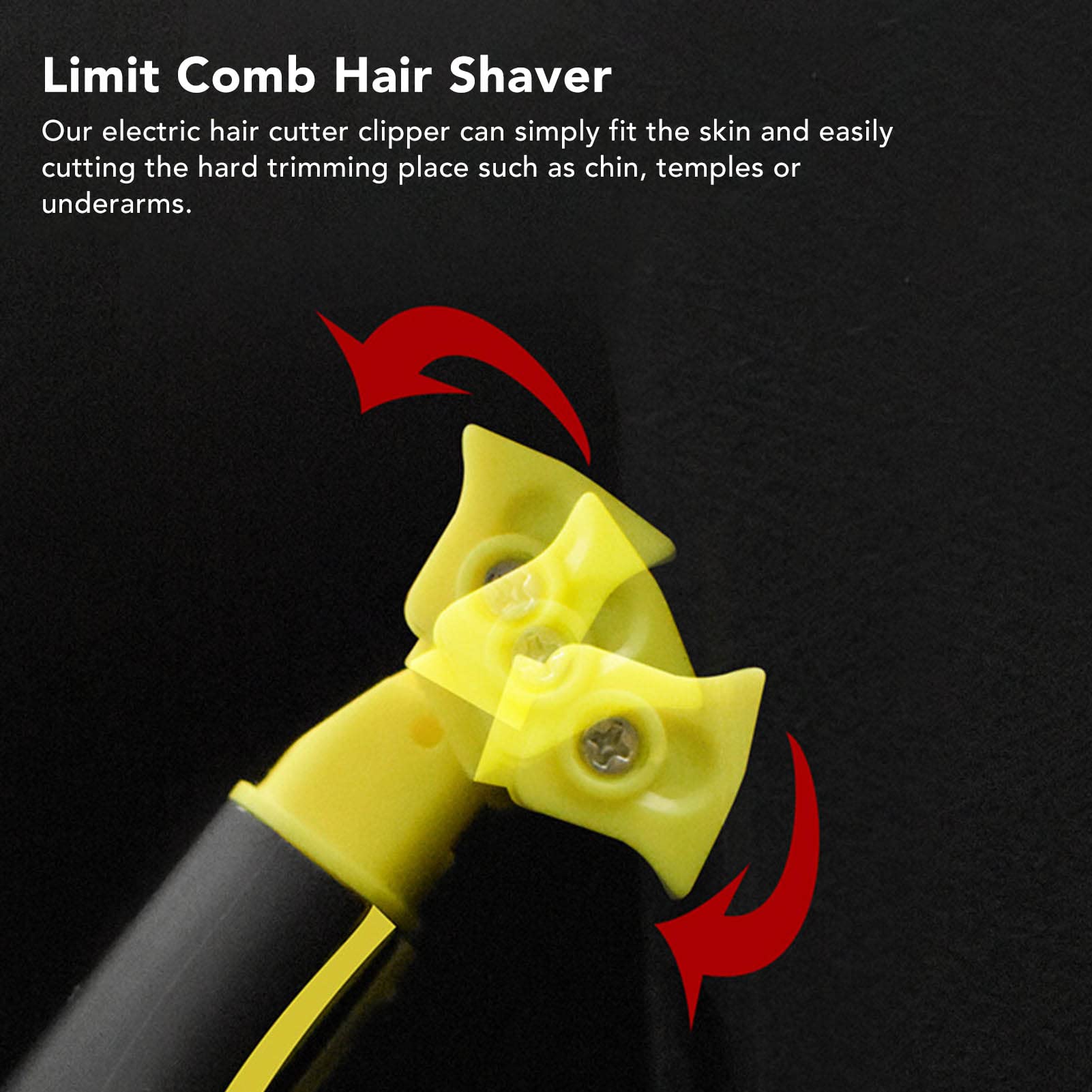 Shaver Full Face & Body Washable Electric Razors, Leg Hair Face Electric Body Groomer Shaver with Trimmer - Image 3