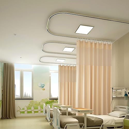 Cniuyhi Cortinas inherentes de 12 x 8 pies para hospital, cortinas de hospital inherentes, cortinas médicas de privacidad para hospital, guardería,