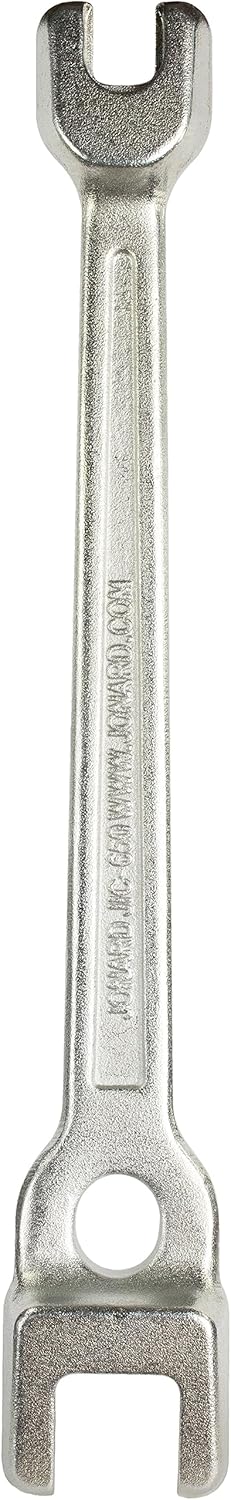 Klein Tools KT223X4-INS Lineman's Insulating 4-in-1 Box Wrench & Jonard Tools JIC-650, Lineman's B Type Double Ended Wrench, 13" Length