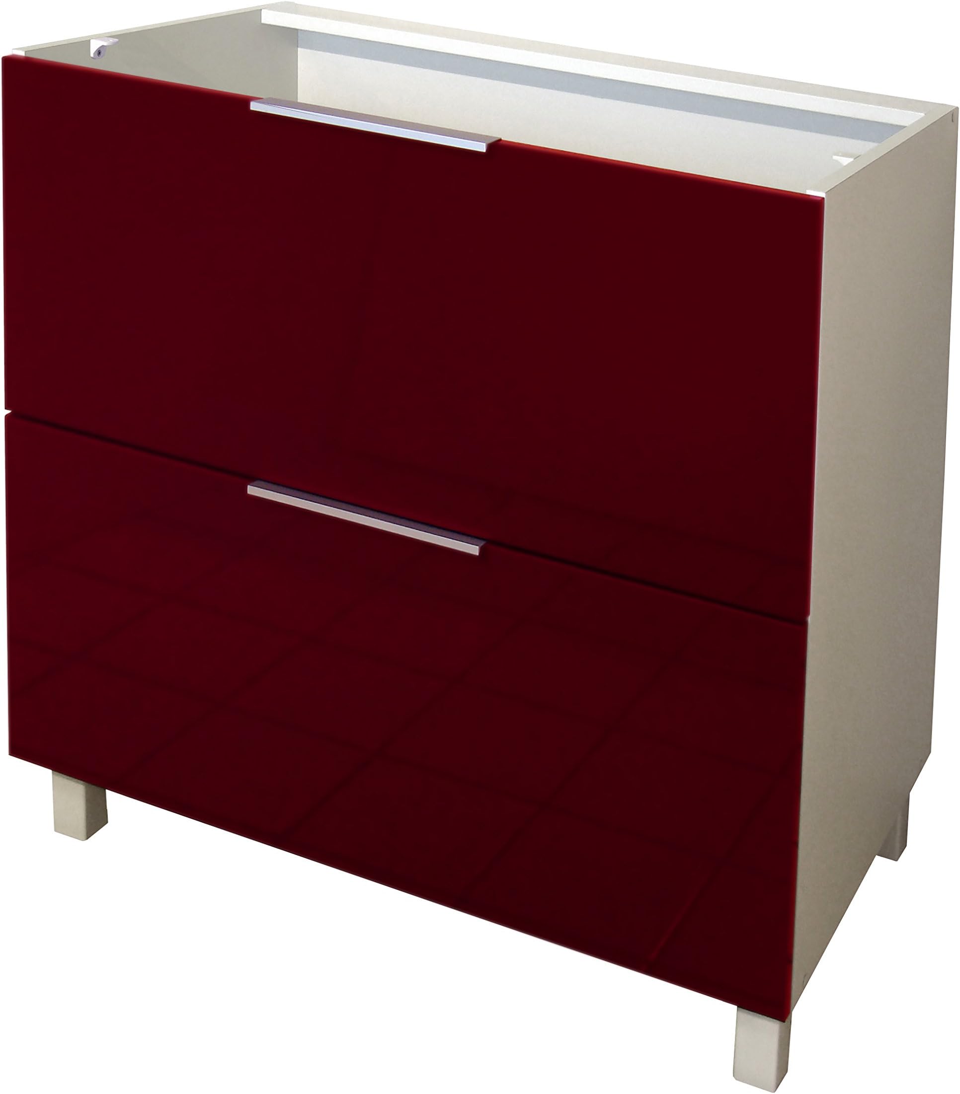Meuble Bas De Cuisine 100 Cm Blanc/chêne - Abinci - L 100 X L 60 X H 85 Meuble Bas De Cuisine 100 Cm Blanc/chêne - Abinci - L 100 X L 60 X H 85