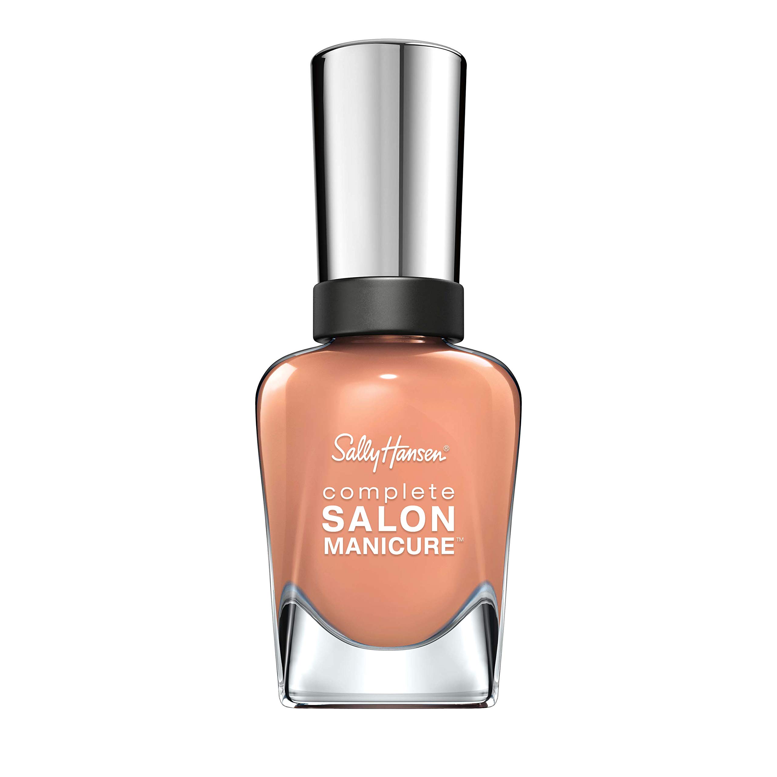 Sally Hansen Complete Salon Manicure Nail Polish, Pink and Red Shades, Freedom of Peach