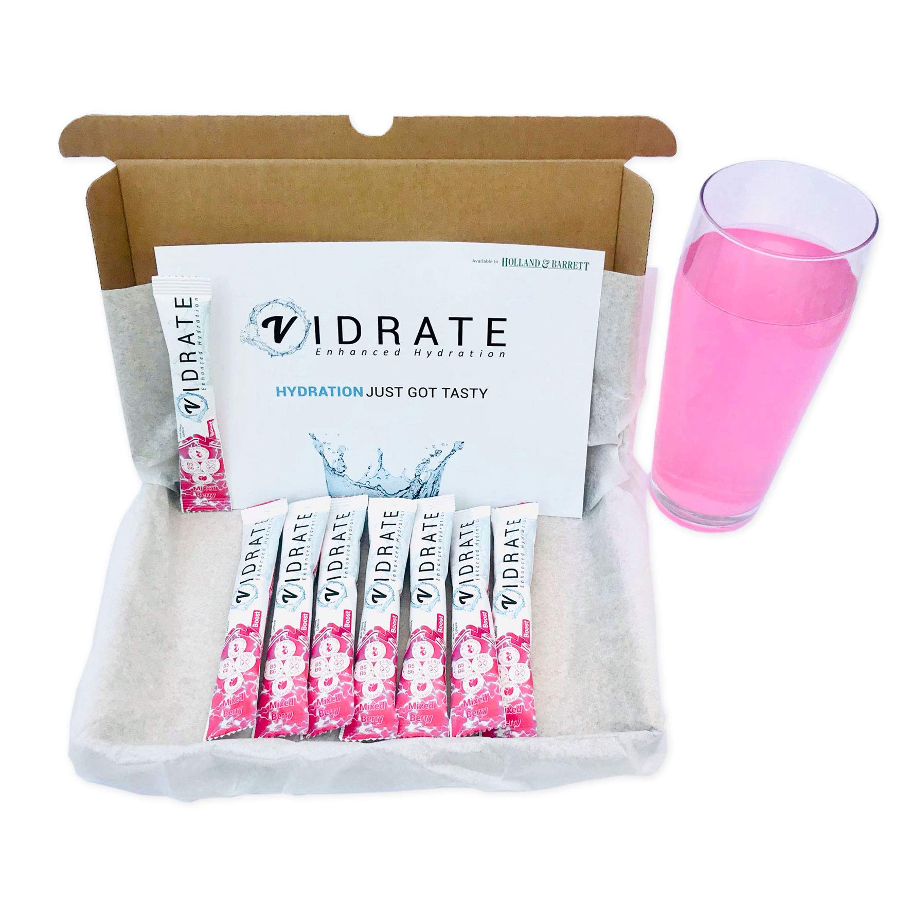 Buy ViDrate Boost Mixed Berry Flavour Sugar Free Electrolyte Powder