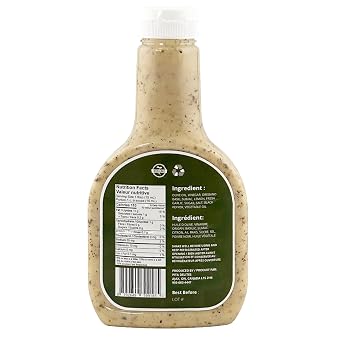 Original Delites Mediterranean Vinaigrette | Rich, Restaurant-Style Flavor for Salads & Dips | Vegan, Dairy-Free, 16 fl oz