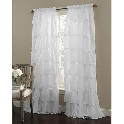 Ruffled Curtains Amazon Com