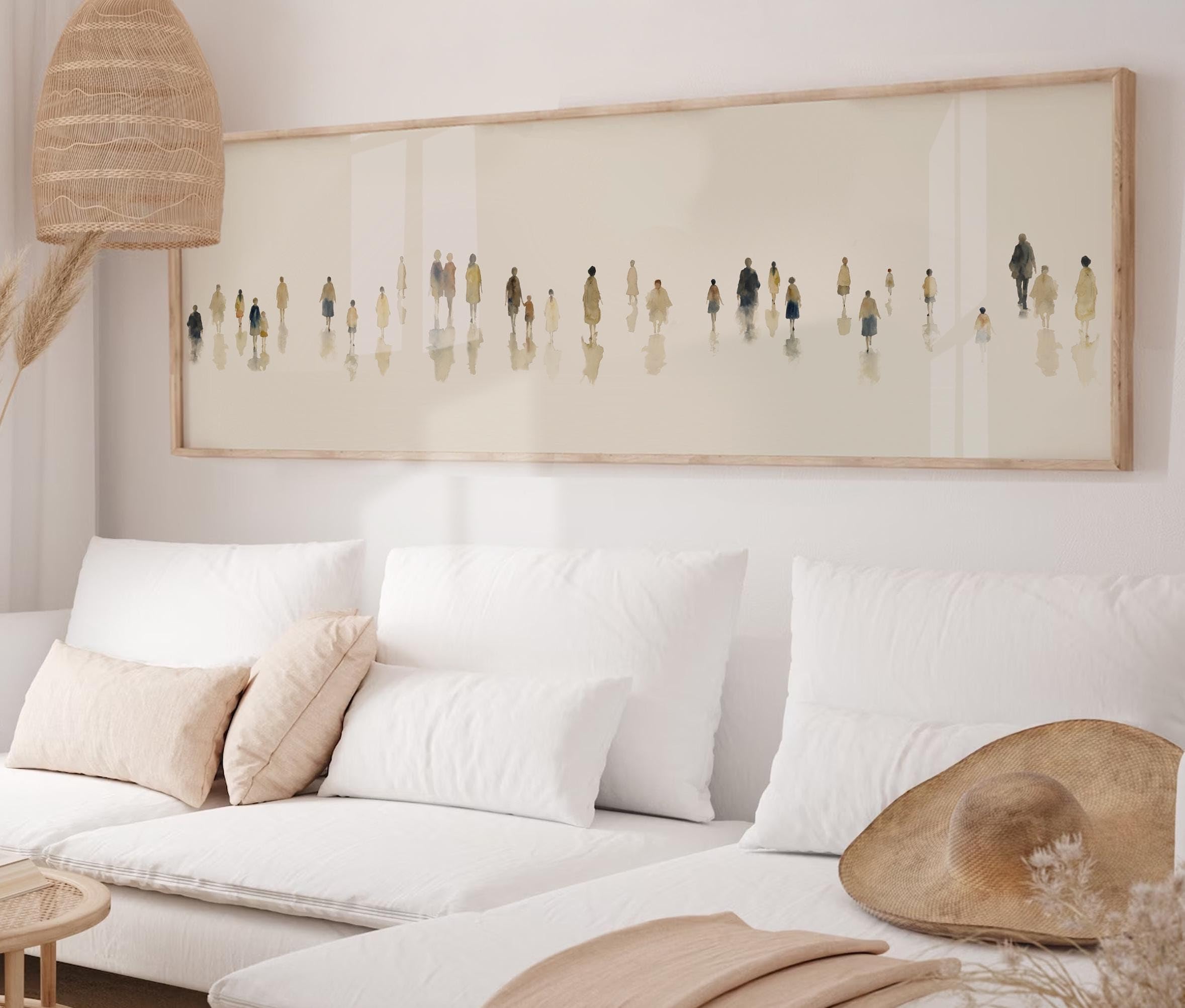Art mural horizontal grand format avec impression sur toile premium - 8