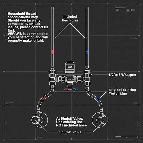 Miniatura 6 de Kit de bomba de recirculación de agua caliente instantánea para calentador de agua de tanque, bomba de circulación para casa con válvula
