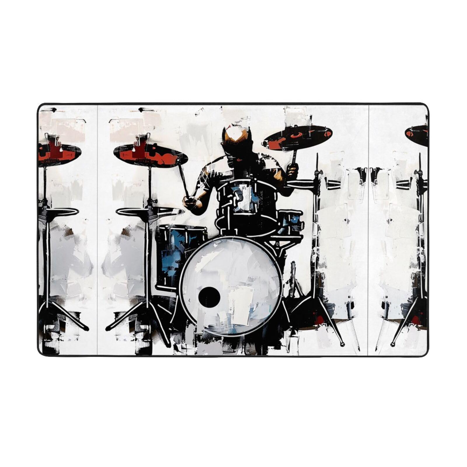 Tapis de sol pour la maison et le bureau : le confort Drummer en peluche