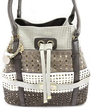 Monedero del diseñador del bolso 'Dogs By Beluchi'gris plata. : Amazon.es:  Zapatos y complementos