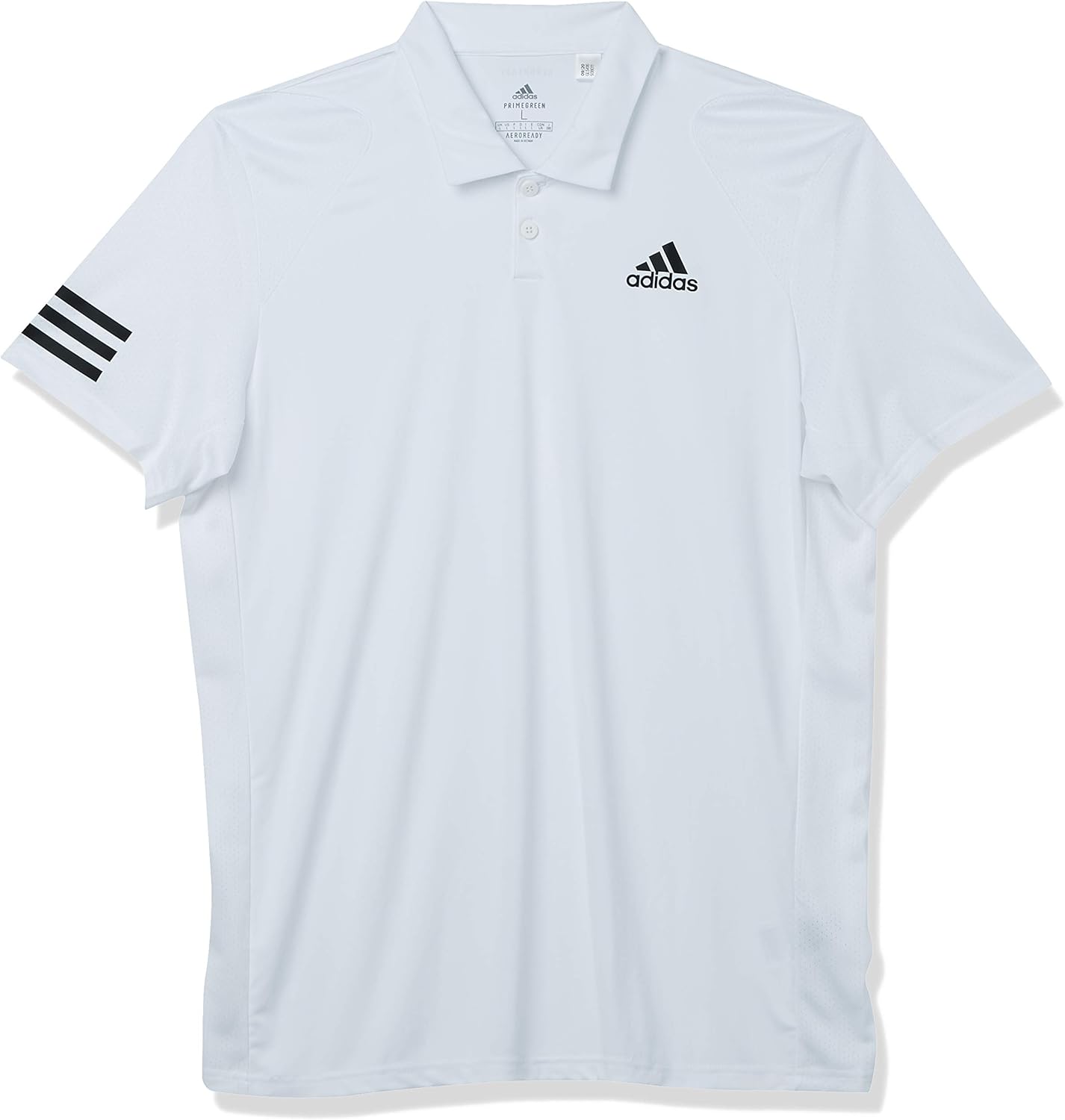 adidas Men's Tennis Club 3-Stripes Polo Shirt : Sports & Outdoors