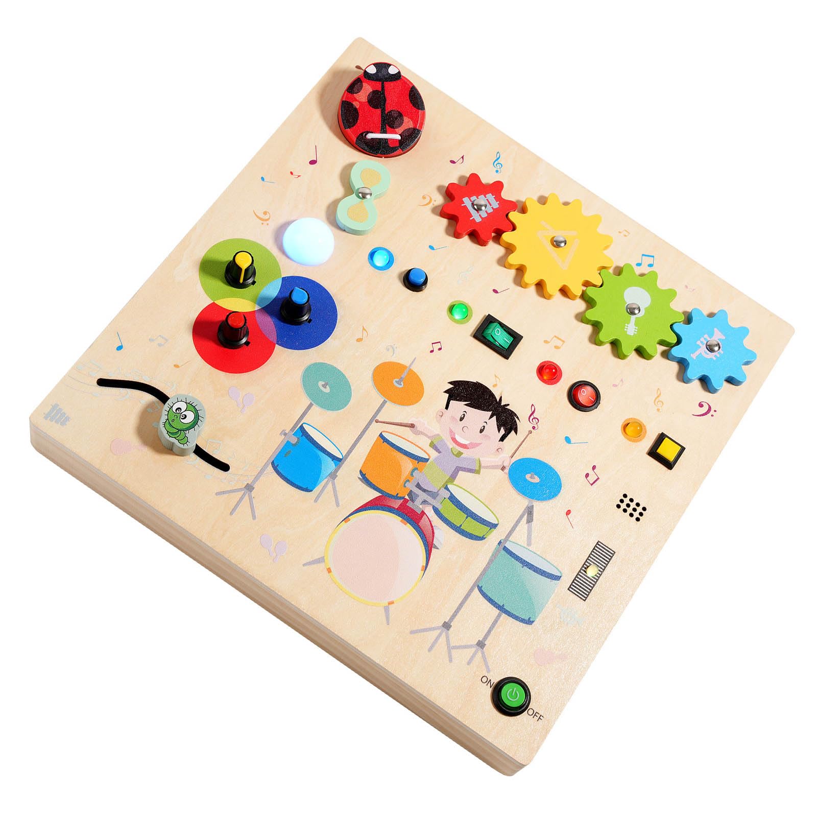 Holz Aktivitätsbretter für Kleinkinder, sensorisches Spielzeug, lustiges Tischspiel, beschäftigte Bretter für frühes Lernen, Hand Augen Koordinationsspielzeug