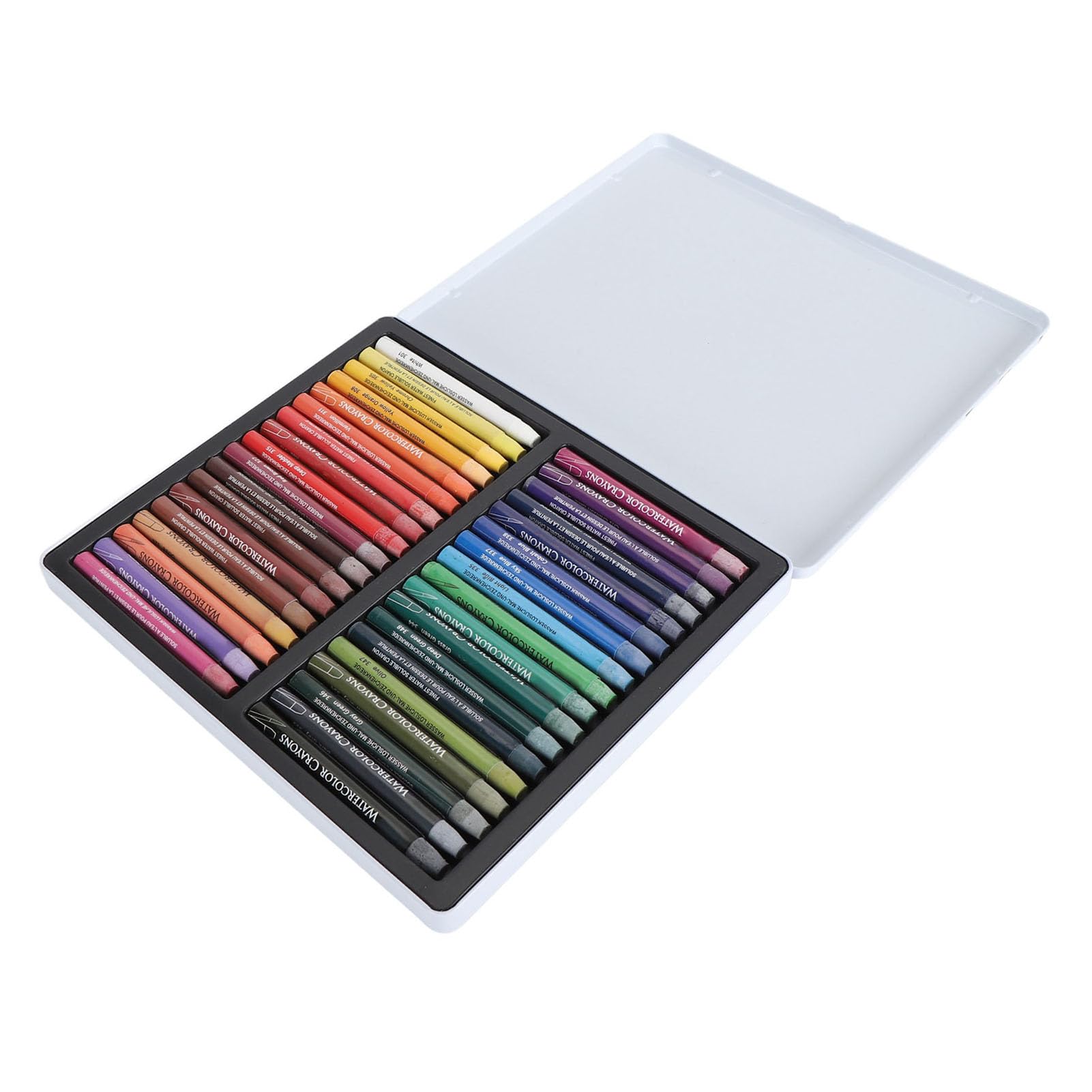 CHICIRIS Aquarellstift-Set, Professionelle, Tragbare, Seidig Wasserlösliche Buntstiftstifte für Künstler Jeden Alters – 12/24/36-teilig (36 Farben)