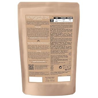Valrhona Premium French Baking Milk And Hazelnut Chocolate Discs (Feves). AZELIA 35% Cacao. Easy Melt. Easy to chop. Creamy and Balanced. Superb in sauces and frostings. 250g (Pack of 1)
