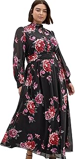 City Chic Women's Plus Size Dress - Alexandra Print Maxi