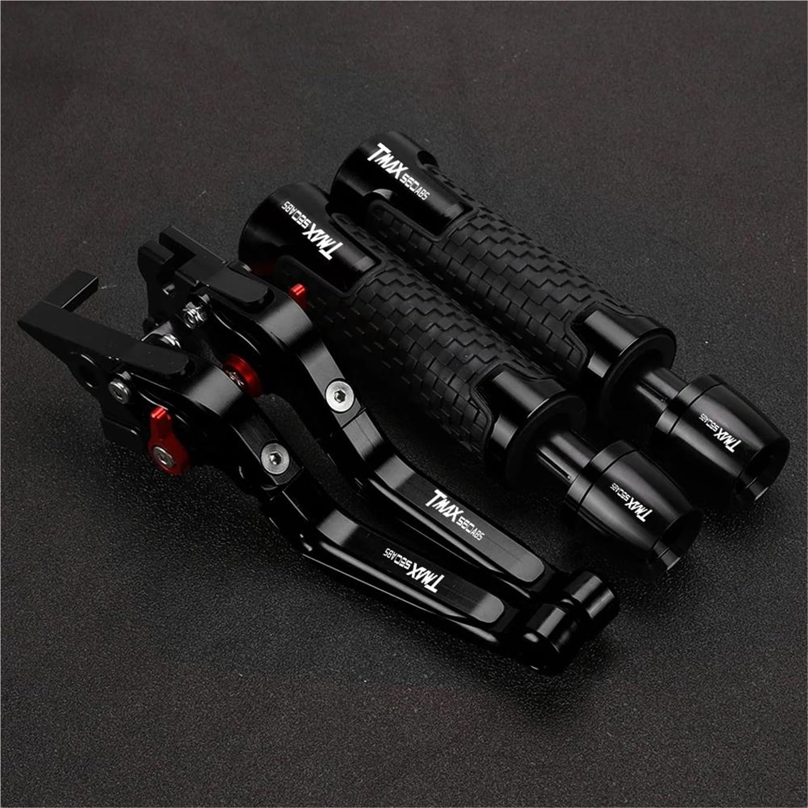 Poignées guidon et leviers de frein TMAX560 finition Black3