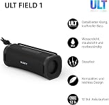 Sony ULT FIELD 1 - Wireless Bluetooth Portable Speaker with ULT POWER SOUND, Ultimate Deep Bass, IP67, Waterproof, Dustproof, Shockproof, 12hr Battery, Clear Call Quality, Outdoor, Travel - Black - 2