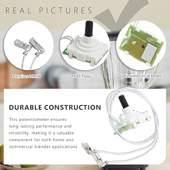 15955 Potentiometer Switch Replacement Compatible with Vita-Mix Blender