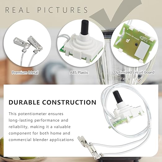 Interruptor Potenciómetro 15955 Repuesto para Licuadora Vitamix miniatura 3