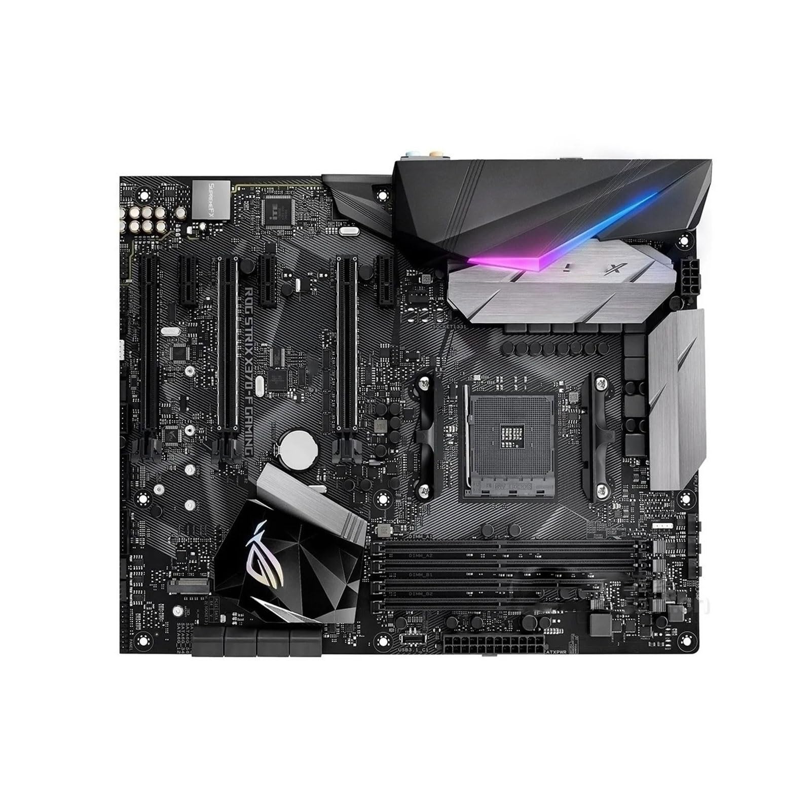 Placa Base Placa Base for Juegos Fit For ASUS ROG Strix X370-F con Socket AM4 DDR4 for X370 X370M, Placa Original de Escritorio