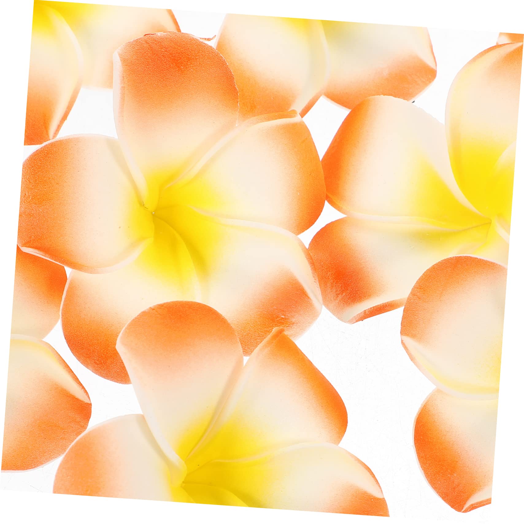MAGICLULU 48 Piezas Plumeria Rubra broches flower hair clip Horquilla colorida pinzas para el cabello de playa para mujeres accesorios para el cabello de girasol pasador de pelo tiara verano