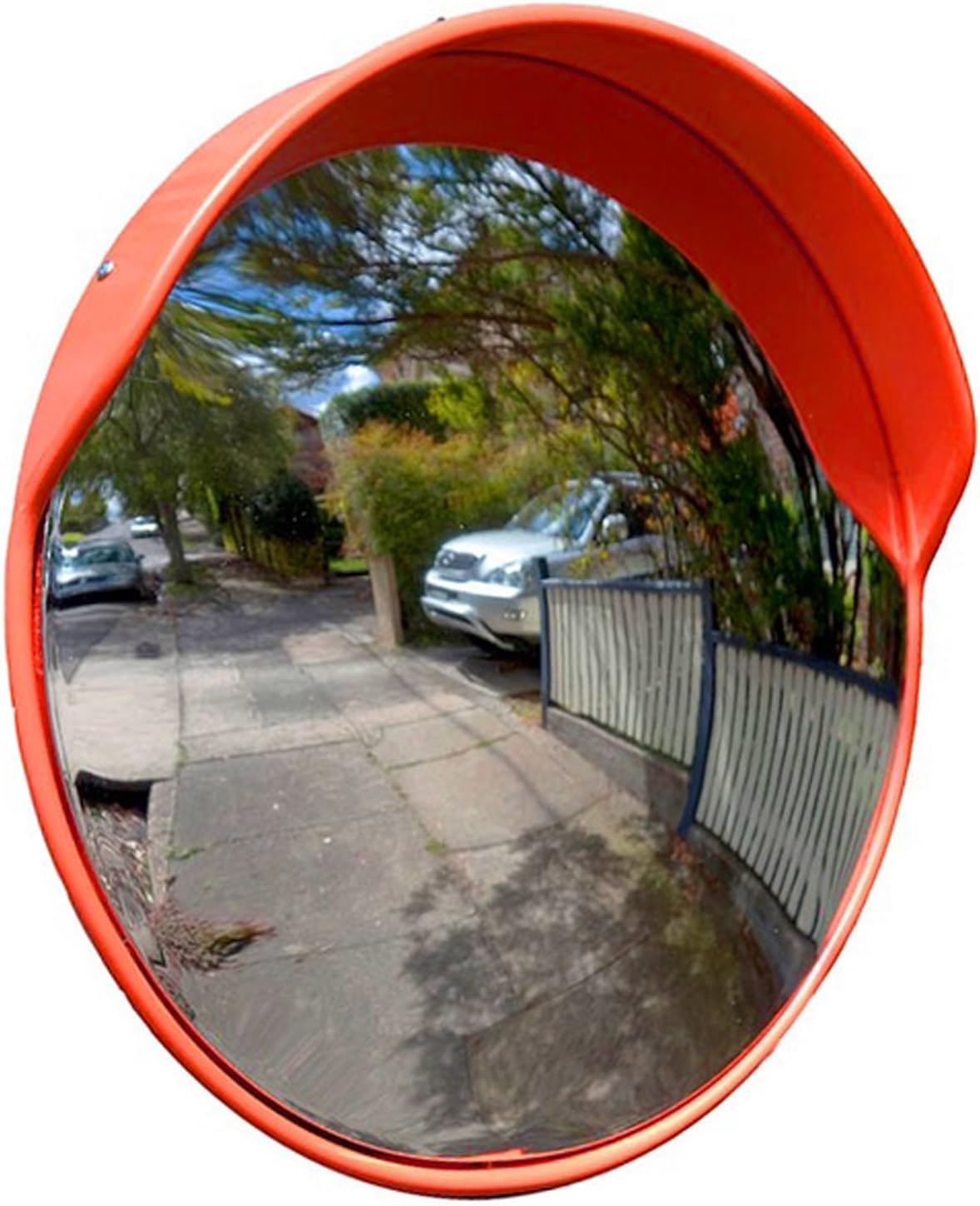 Rajvir International Mirror Unbreakable Traffic Convex Mirror 60cm Parking Safety Mirror