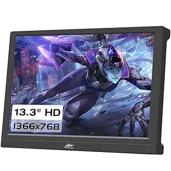 Amazon.co.jp: モバイルモニター13.3インチ Kenowa 軽量