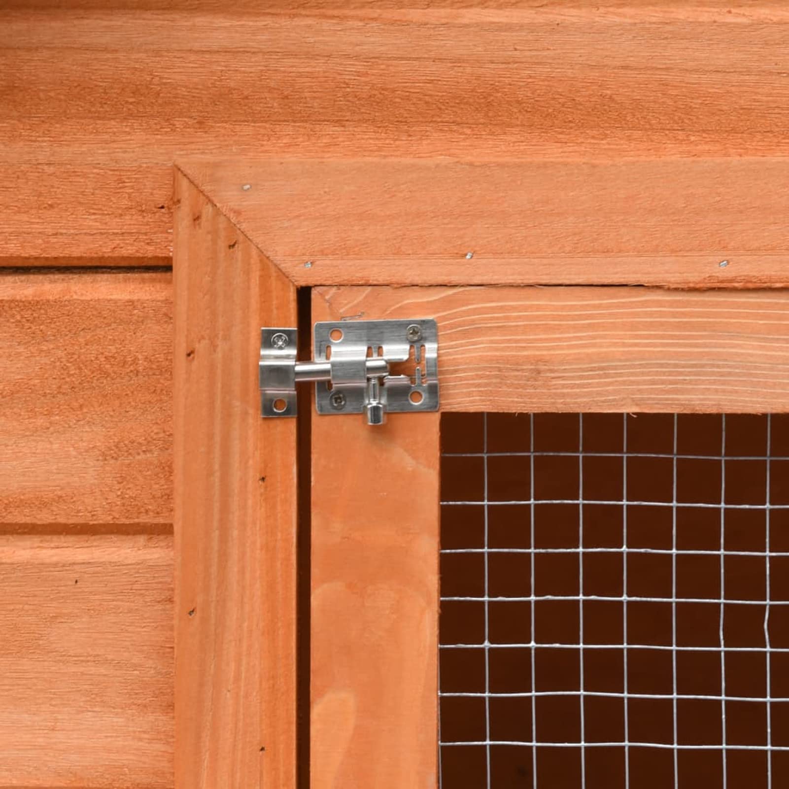 ARKEM Conejera Madera Maciza Pino y Abeto 310x70x87 cm Jaula Cobaya, Jaulas para Conejos, Jaula Hamster, Casa Conejo, Casita Conejo, Nido Conejo