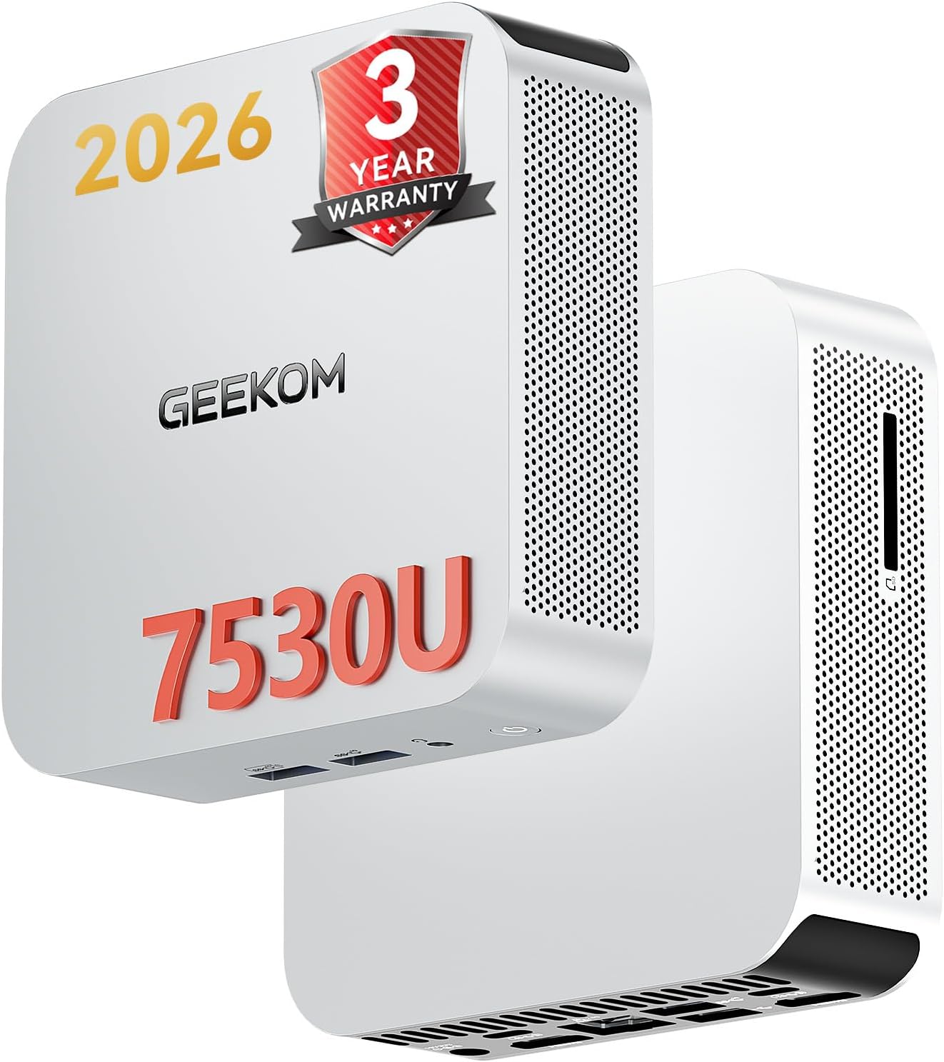 GEEKOM A5 Pro Office Mini PC AMD Ryzen5 7530U(Beat 7430) 16GB RAM＆1TB SSD