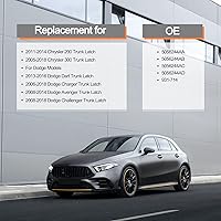 Vista 2 de SYERAL Actuador de bloqueo de puerta trasera para puerta trasera de puerta elevadora 931-714, actuador de pestillo de maletero, actuador de maletero