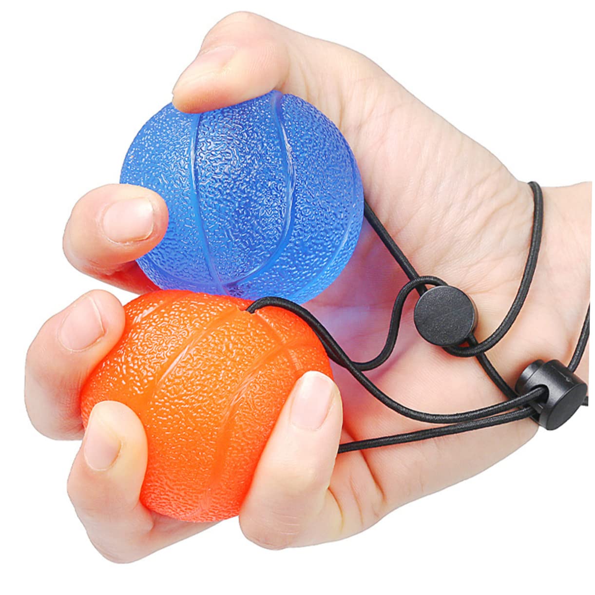 SOESFOUFU 2pcs Hand Grip Ball Hand-Muscle Training Decompression Device for Flexibility Relief