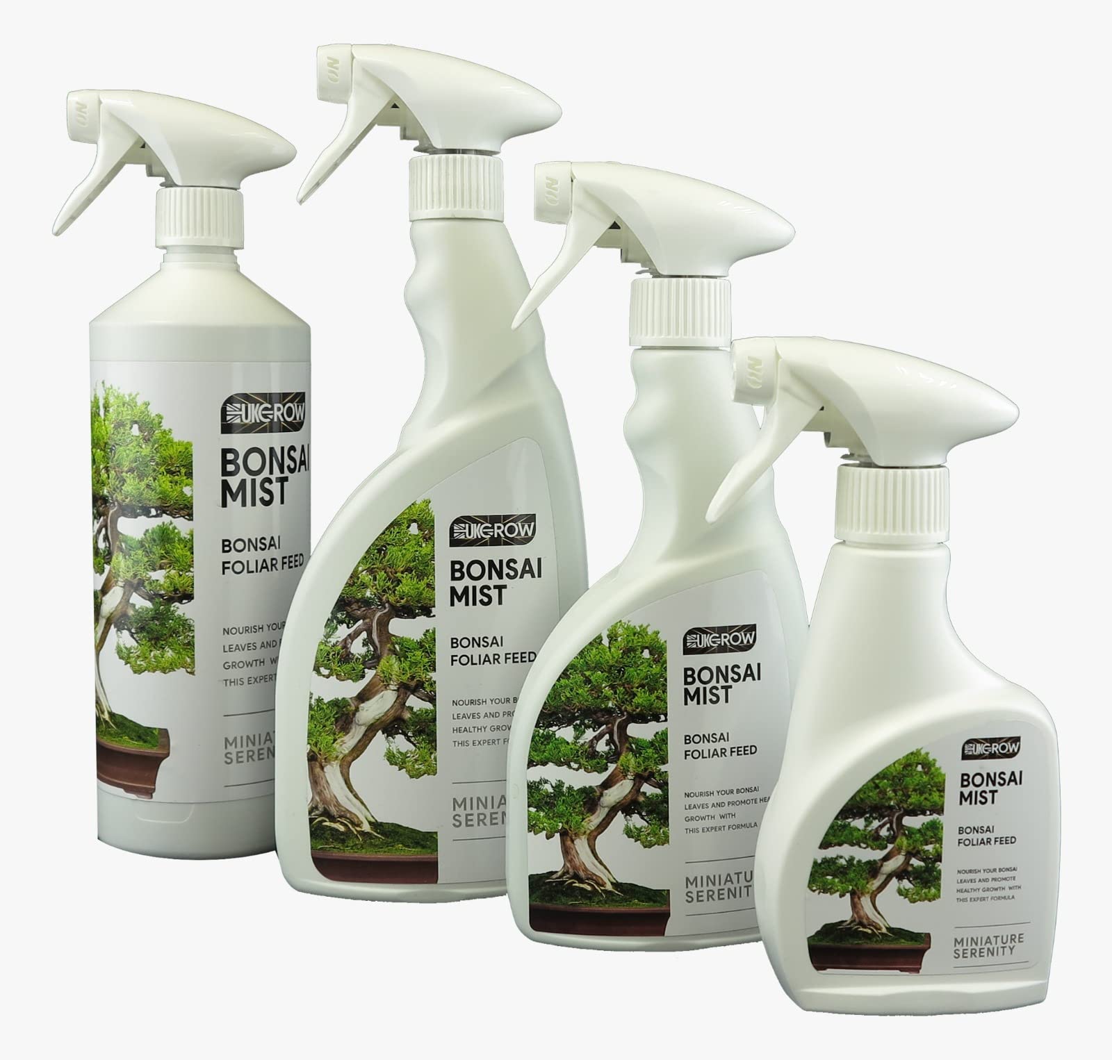 UK GROW 300ml Bonsai Plant Specialised Foliar Spray - Boost Growth, Health, and Yield of Your Plants (300ml, Bonsai Foliar Myst)