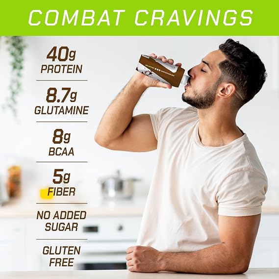 MusclePharm Combat Ready Protein Shake Salted Caramel Flavor - Pack of 12