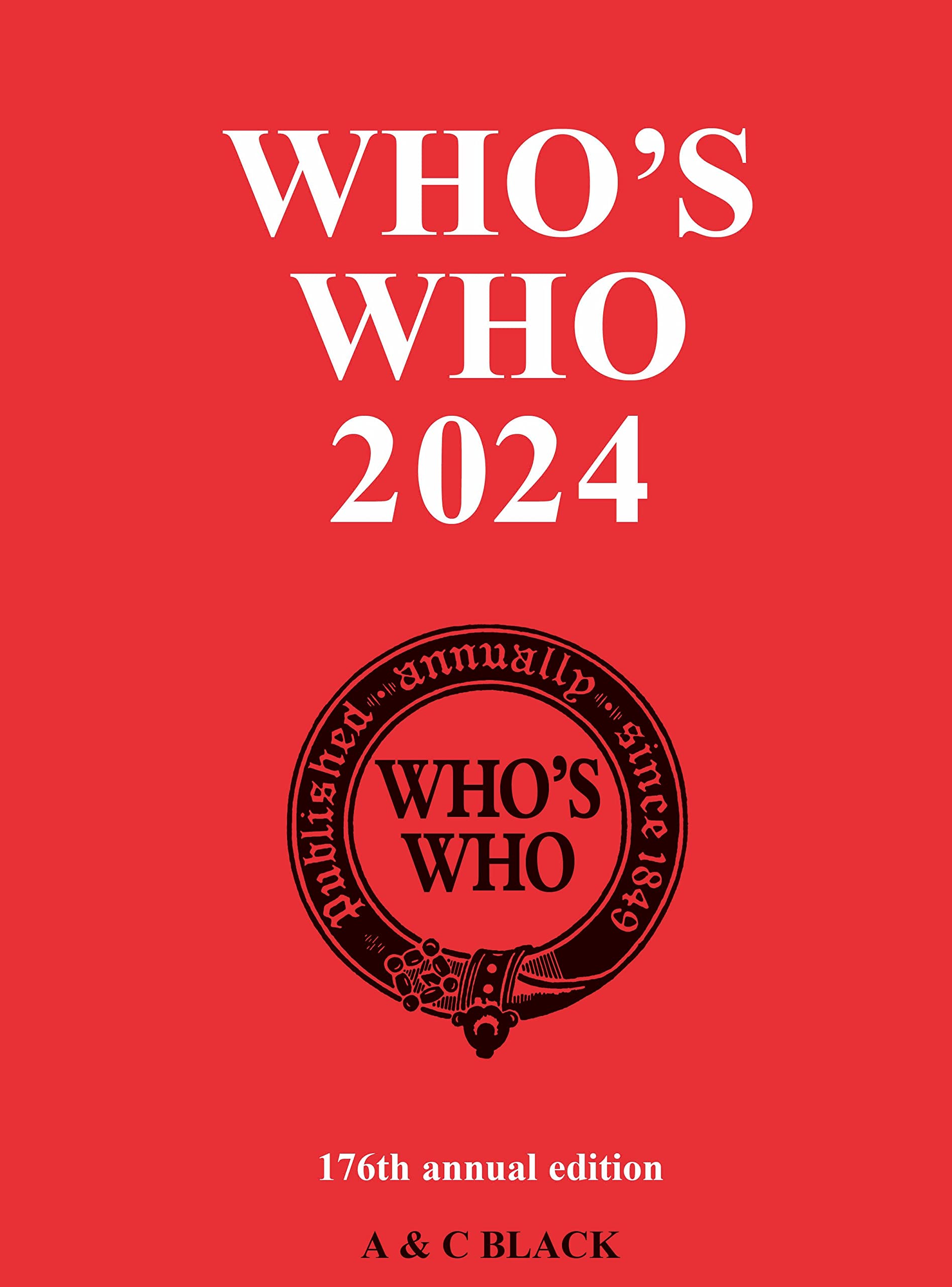 Who's Who 2024 - Bloomsbury Yearbooks (Hardback)
