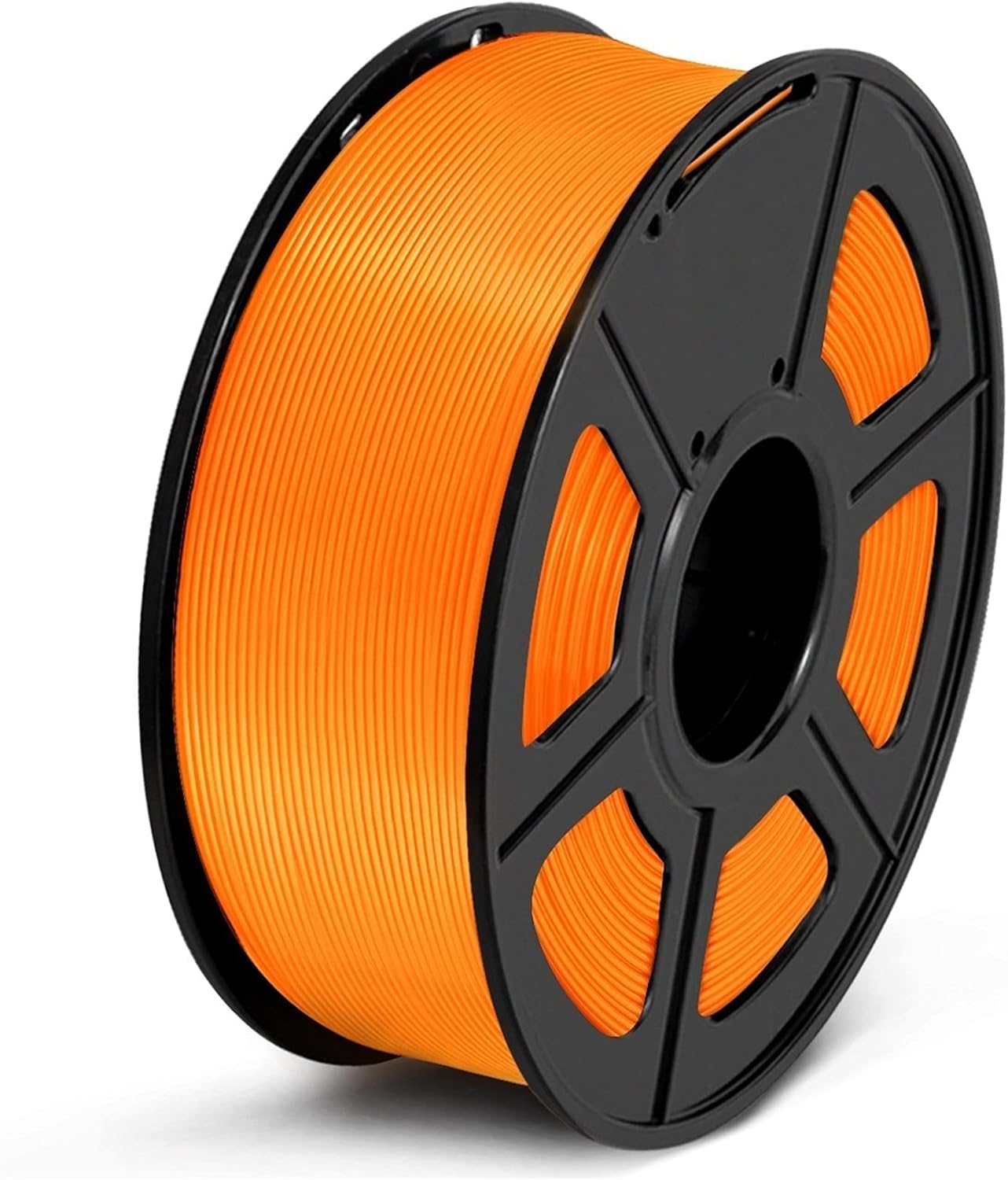 PETG Filament 1kg 1.75mm Diameter Tolerance +/-0.02mm 320m/Roll No Bubble FDM 3D Printer Printing Material (Color : Orange)