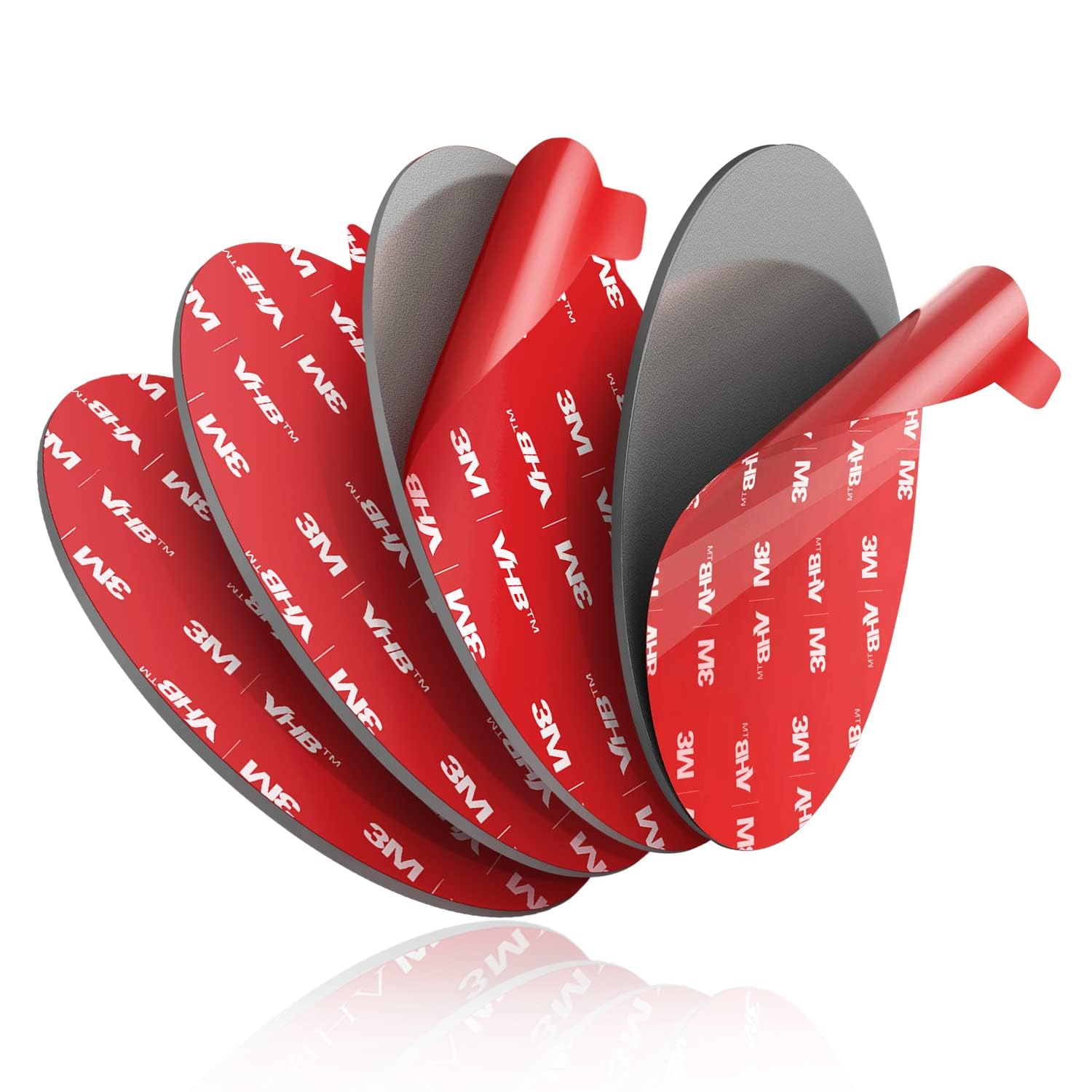 Mellbree 3M Dashcam Klebepads 10 Stück - Doppelseitiges Klebeband Extra Stark | 44x34mm