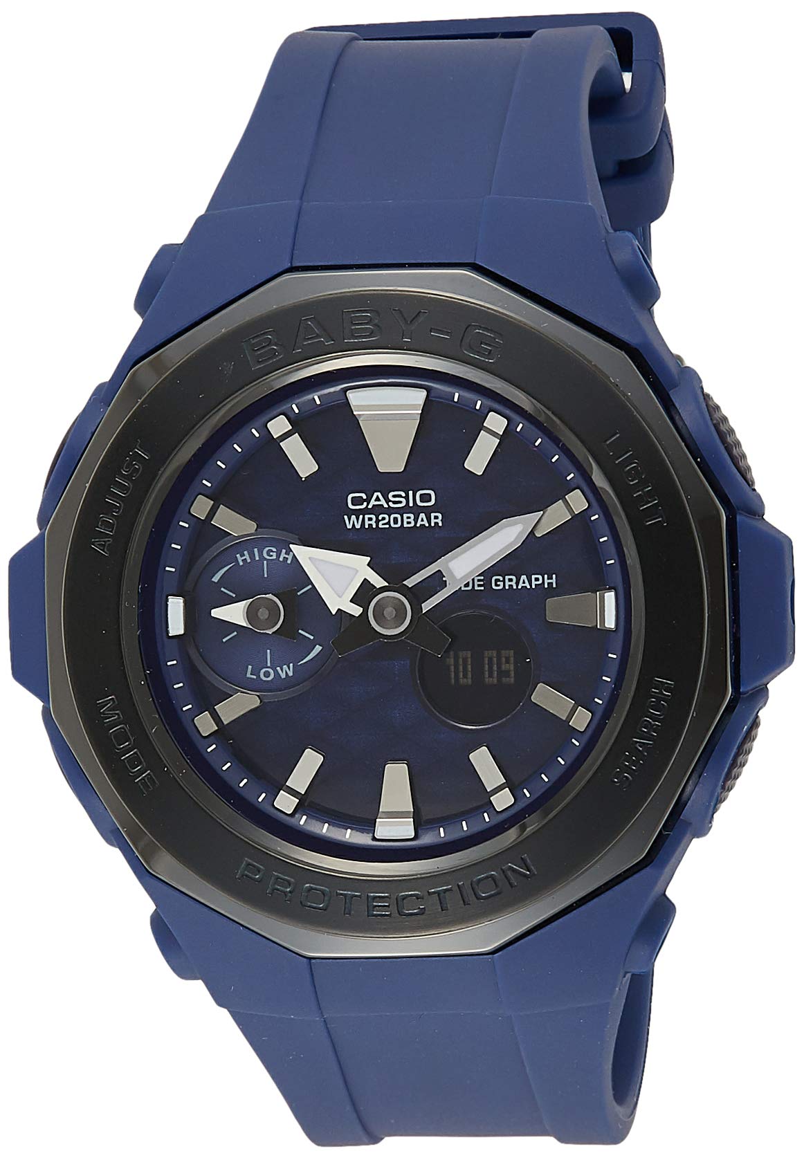 Casio Baby G Women BGA225G-2A Year-Round Analog-Digital Automatic Blue Watch (B074166WR8) Amazon Price History, Amazon Price Tracker